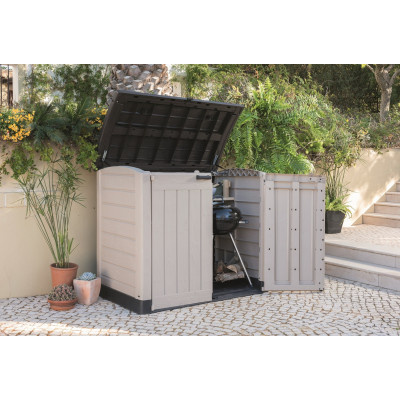 Keter Zahradní přístřešek Store It Out ARC béžová, 146x82x120 cm